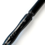 H2D curling wand LCD temperature display close-up